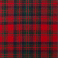 Matheson Red Modern 10oz Tartan Fabric By The Metre